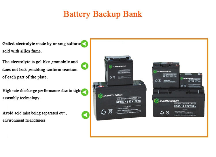 Sunway Battery Deep Cycle 12V 250ah Solar Panel Battery 12V 250ah Lead Battery for Solar Panel