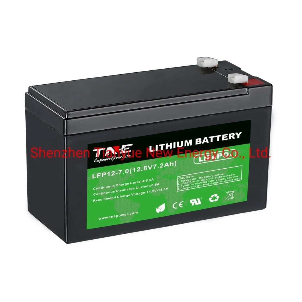 12V 7ah LiFePO4 Li-ion Battery/Lithium Ion Battery/ Lithium Battery