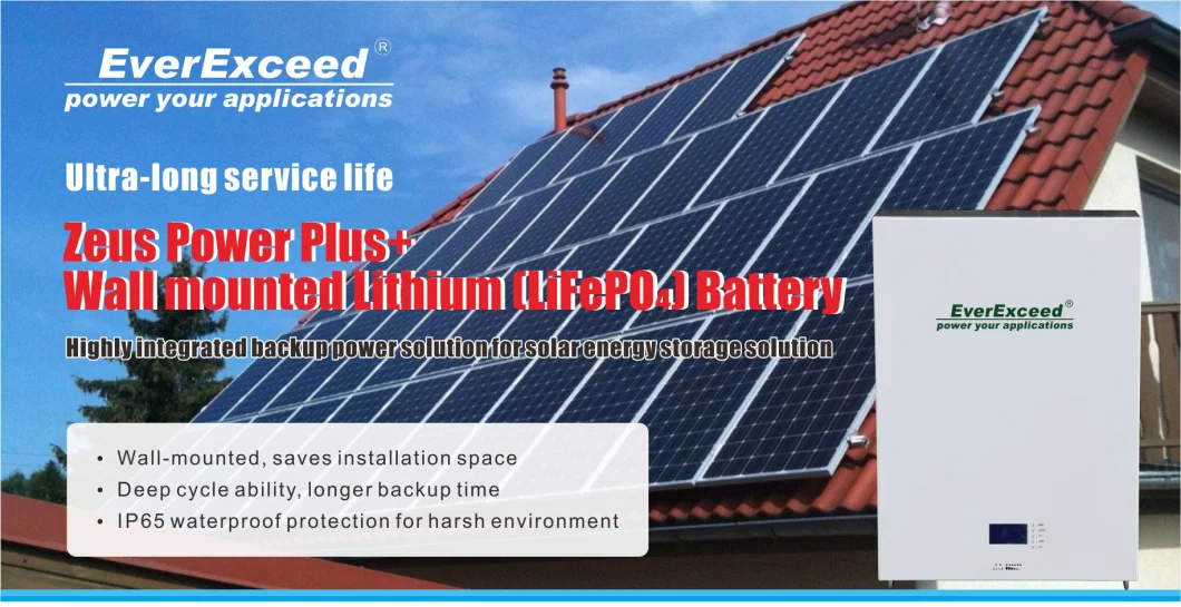 Power Wall Home Lithium Graphene Battery 48V200ah Hybrid Energy Storage System