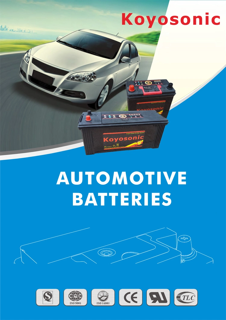120ah Car Battery Dry Charged Auto Battery Truck Battery N120 12V 120ah