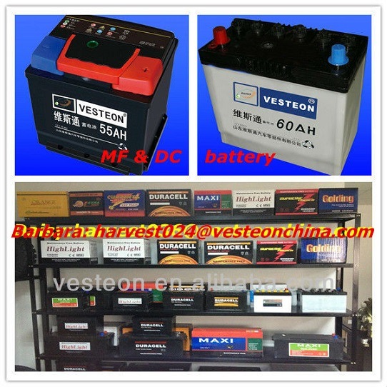 Mf Battery DIN55 Car Battery 12V55ah Auto Car Battery 55ah