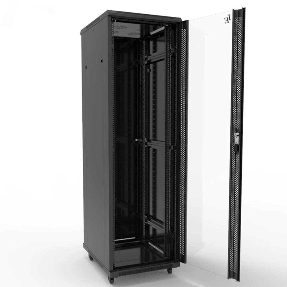 Le 19inch Server Tempered Glass Door Server Cabinet