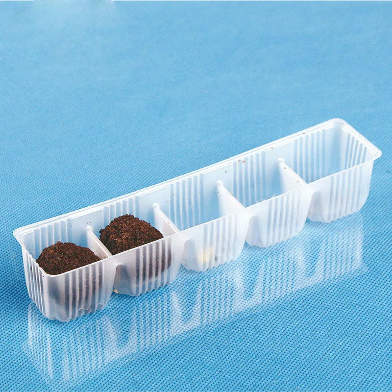 Clear Vacuum Forming Disposable Plastic Biscuit Blister Packaging Tray