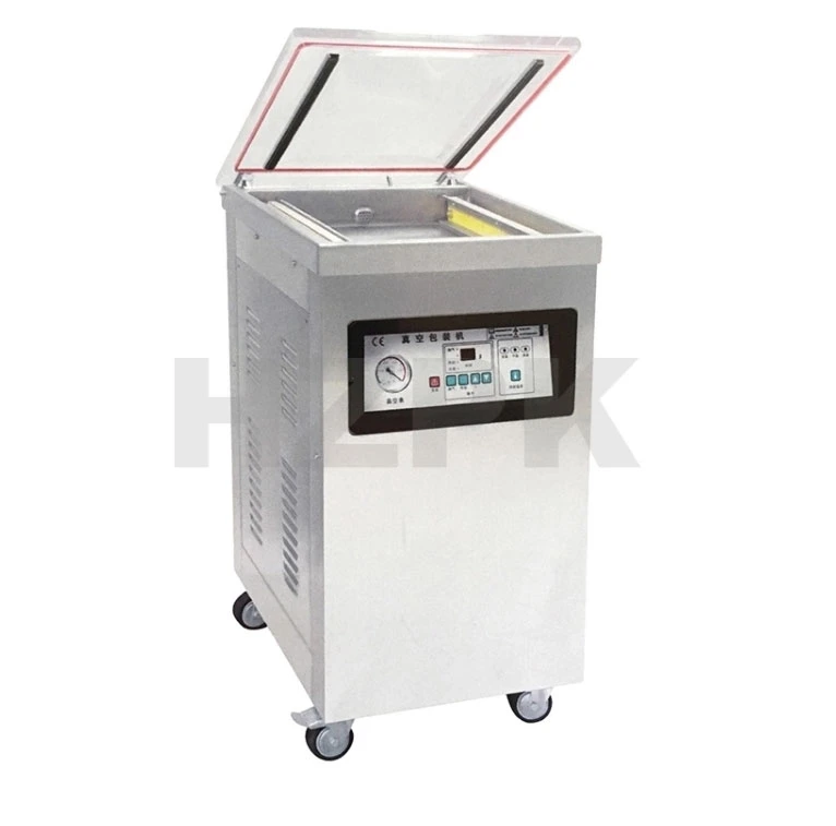 Hzpk Fully Automatic Vacuum Sealer Packing Machine Food Vacuum Machine Packaging