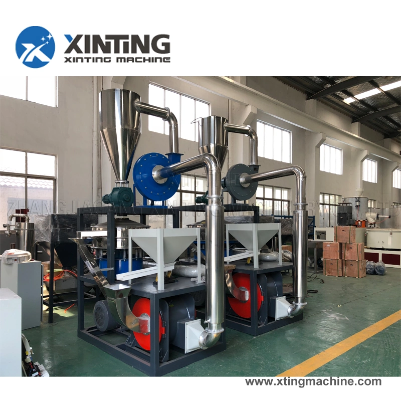 Plastic PE PP HDPE Pipe Grinding Miller/Waste LDPE Scraps Pulverizer Machine/Granulator