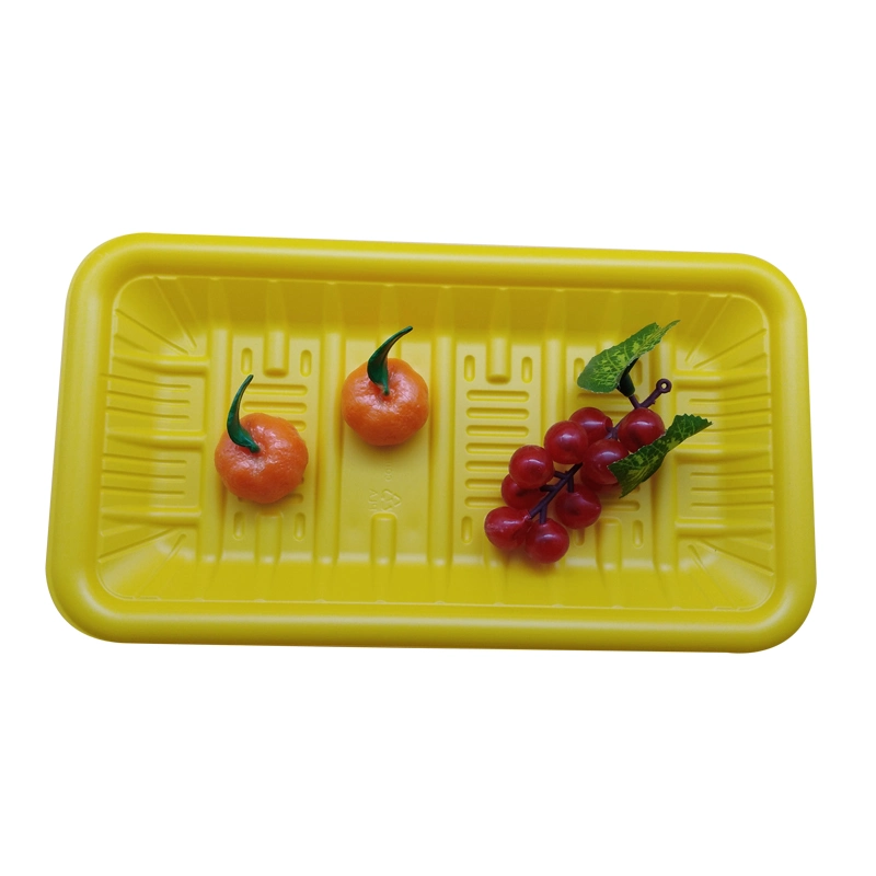 Tableware Container Disposable Compostable Frozen Food Packaging Pet PLA Plastic Tray