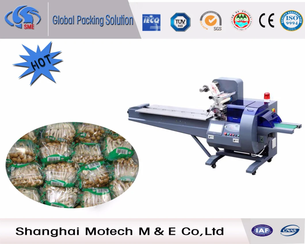 Food Tray Packaging Machine Automatic Frozen Dumpling Tray Packaging Machine