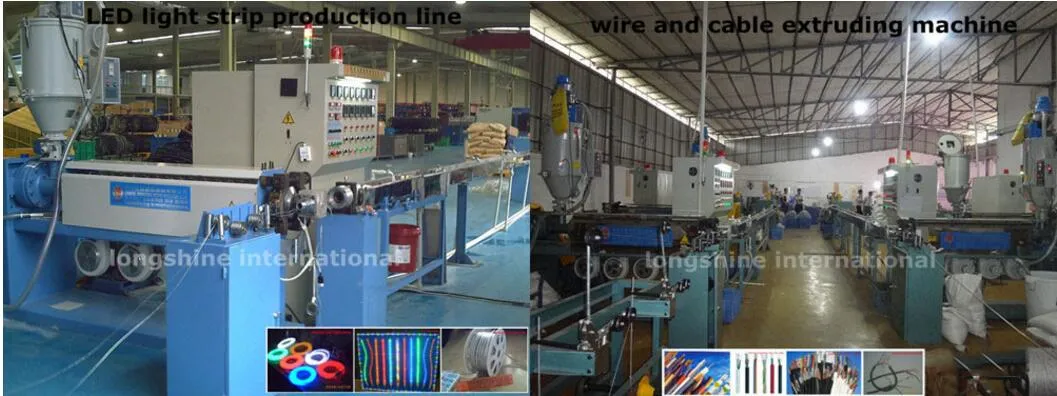 Plastic Extrusion Line for PVC Pipes & Cables Extruding