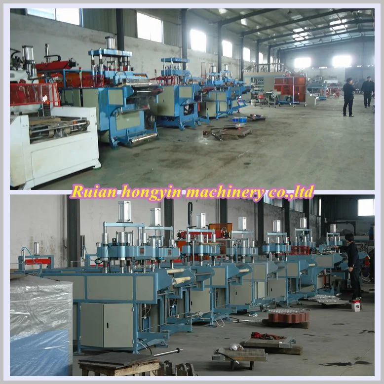 Automatic Disposable Plastic Tray/Box Forming Machine (HY-510580)