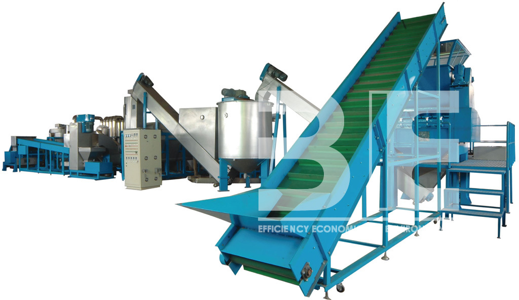 Plastic Recycling Plant/Plastic Recycling Machine/ 3000kg/H with Ce