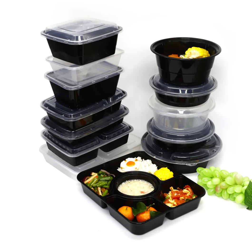 PP Restaurant Take Away Food Packing Disposable Plastic Container