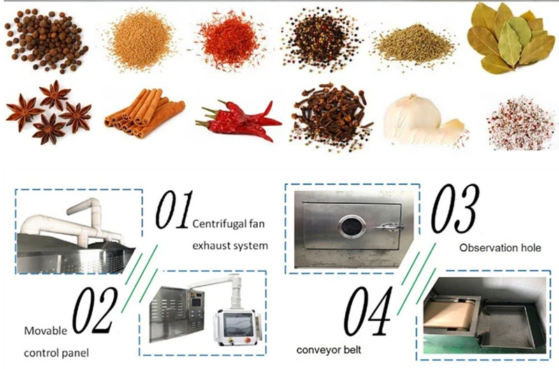 Customized Fruits Vegetable Food Processing Drying Machine