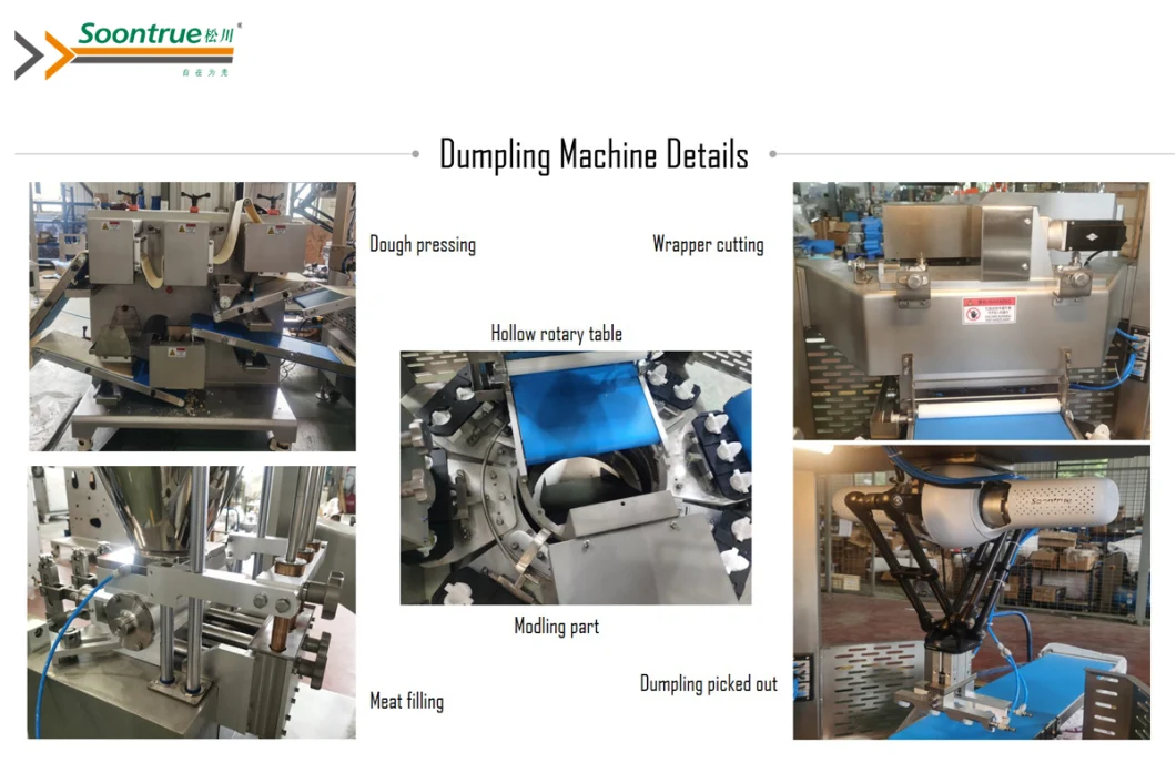 Fully Automatic High Speed Shumai Making Machine Siomai Making Machine for Frozen Food Factories
