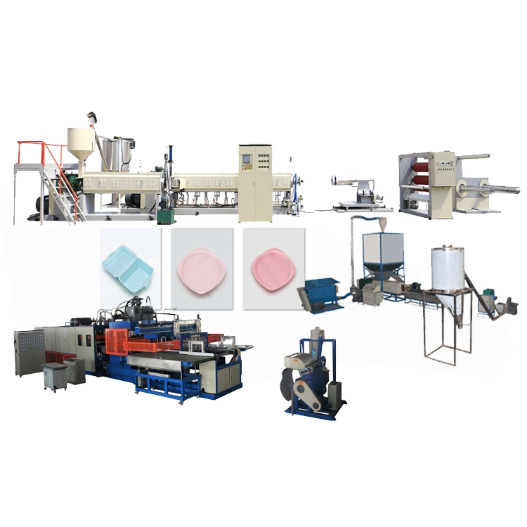 Disposable Automatic Foam Box/Container/Tray Production Line Machine