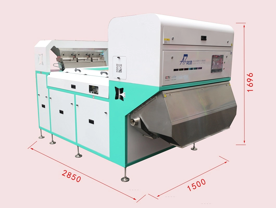 Bida Peanut Processing Equipment Peeled Peanut Selecting Machine Nut Color Sorting Machine