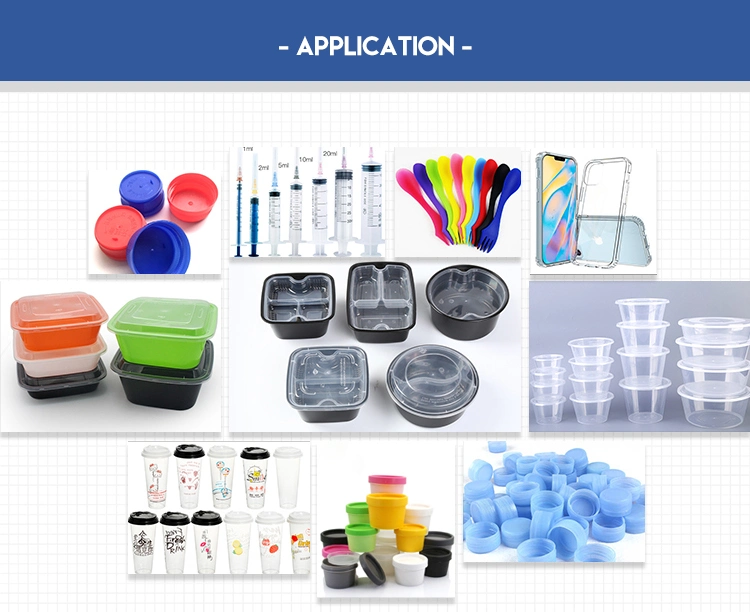 GF430kc Disposable Food Container Injection Molding Machine Lunch Box Cover Making Machine