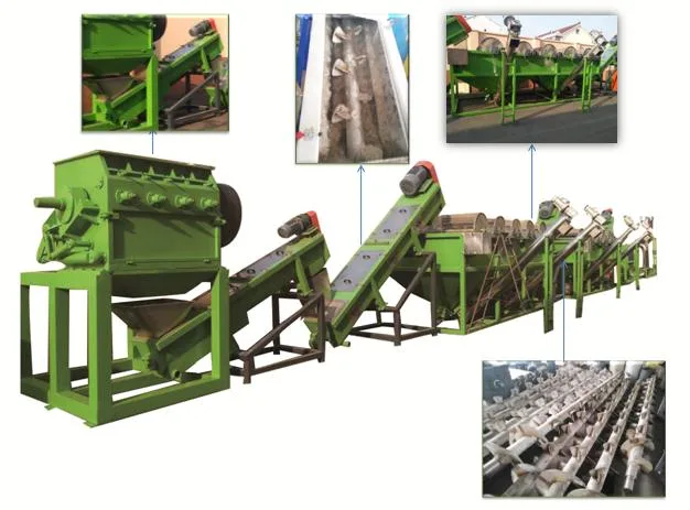 300kg Plastic Waste Bag HDPE Plastic Waste Recycle Washing Production Line Reprocessing Machine