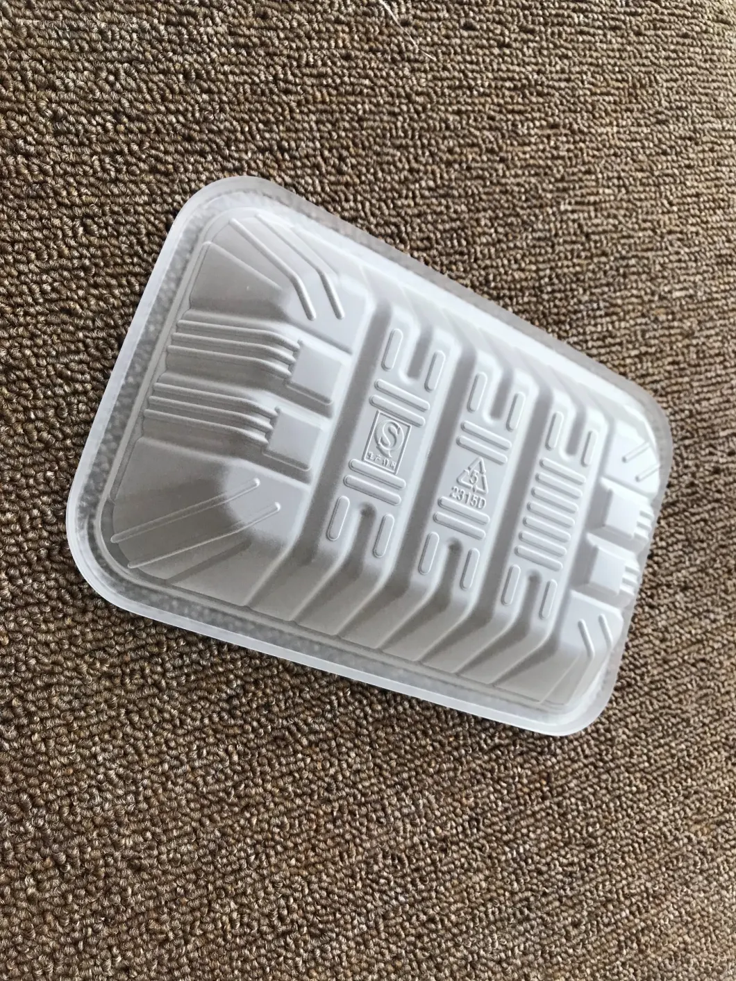 Plastic Blister Food Packaging Container Eco-friendly PLA Serving Fruit Meat Container