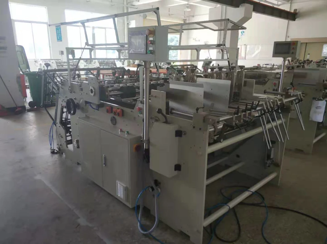 Three Lanes Carton Erecting Machine Fast Food Box Machine L1350/3-a, Hamburg Box Machine, Paper Box Forming Machine, Erector Machine L1350/3-a,Paper Box Machine