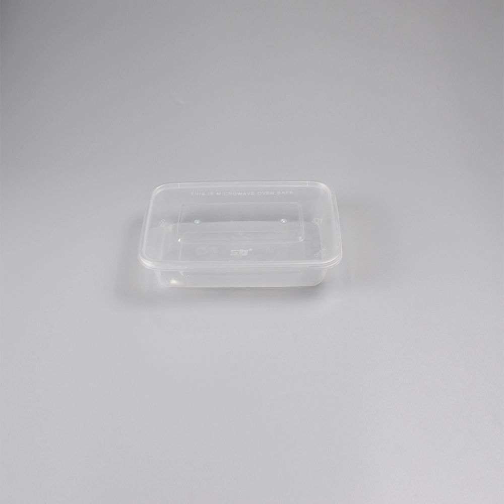 Disposable 1750 Ml PP Plastic Oven Safe Plastic Take Away Box Food Container