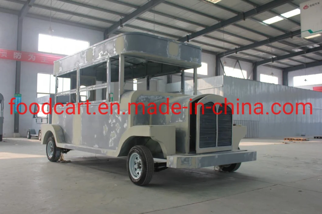 Mobile Electric Fast Food Cart with Coffee Machine and Mobile Food Trailer with Kitchen Equipment