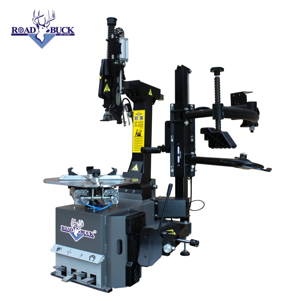 Heavy Duty Automatic Tire Machine Changer for Sale with Auxiliary Arms Auto Repair Tools Roadbuck