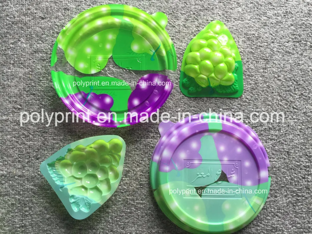 Automatic Plastic Disposable Cup Lid/Cover Fast Food Tray Clamshell Thermoforming Forming Making Machine