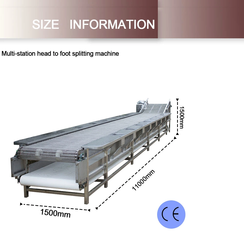 Industrial Working Table/Multi-Station Sorter Conveyor/Vegetable and Fruit Processing Machine