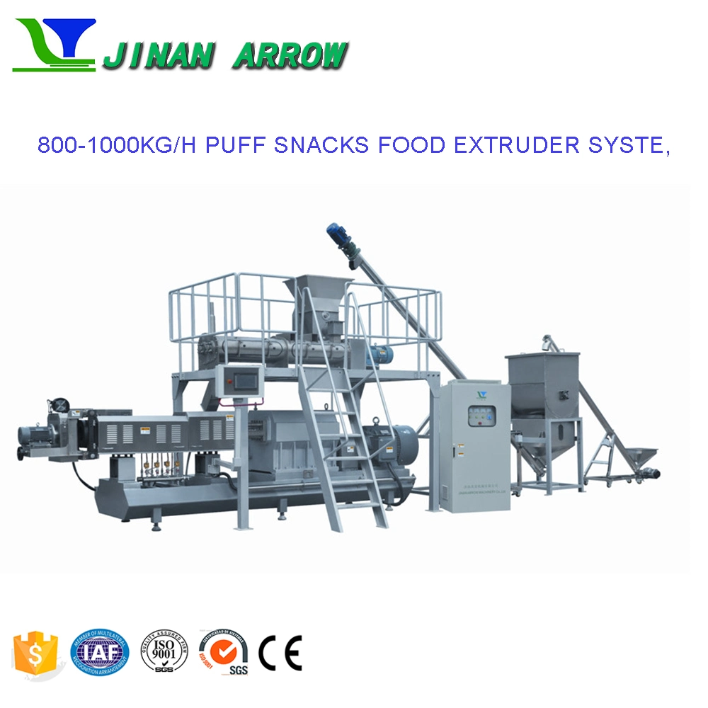 Puffed Snacks Extruder Machine Extruded Food Machine Snacks Food Production Line