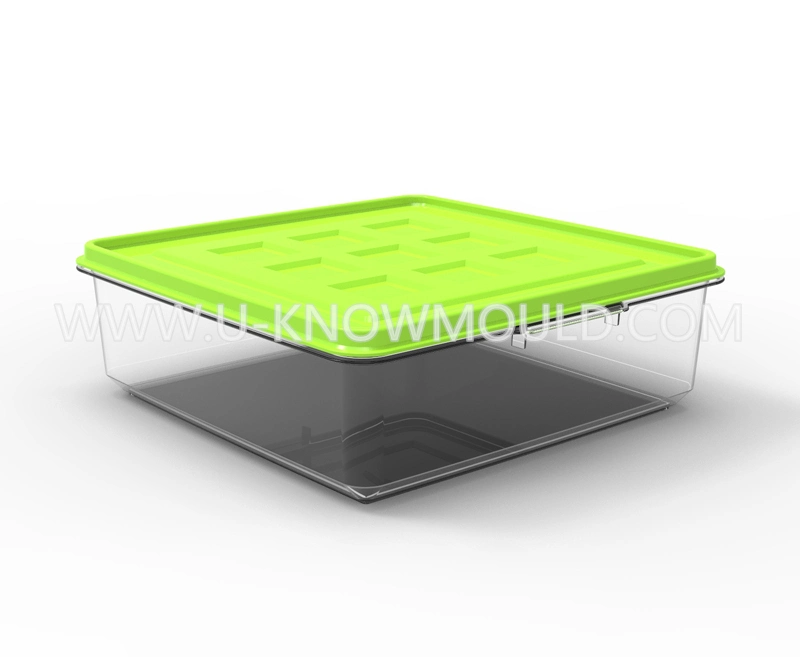 Disposable PP Plastic Snack Box Mould Food Container Injection Mold