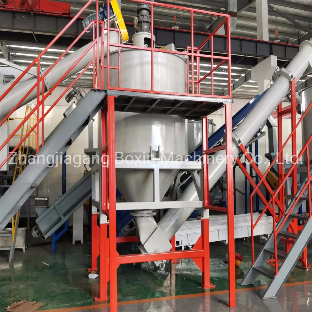 Plastic Recycling Machine/Plastic Bottle Flakes Recycling Washing Machine