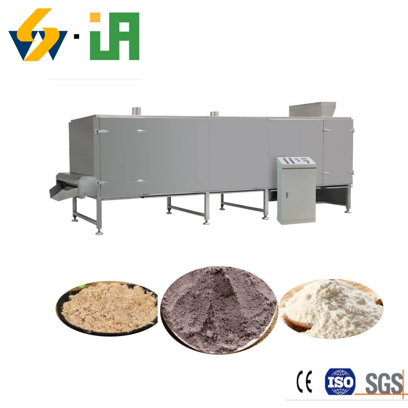 Snack Food Extrusion Machinery/Baby Food Production Line Instant Porridge Nutritional Flour Baby Food Making Machine