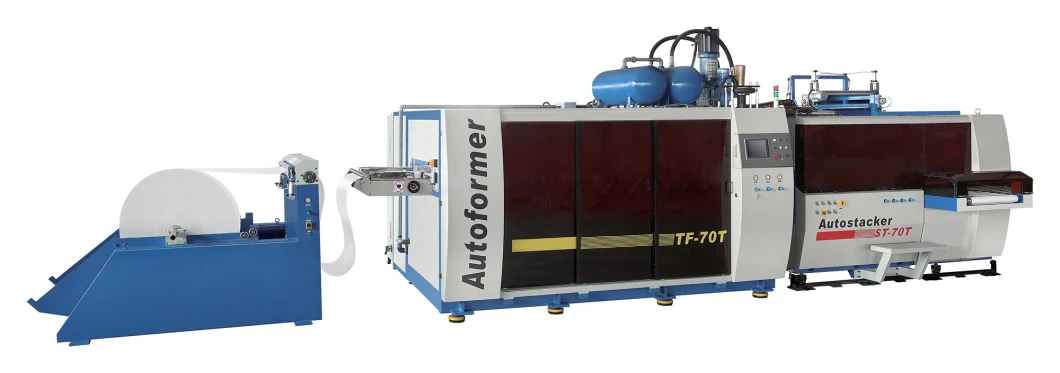 Automatic Polypropylene Drink Coffee Tea Cup Disposable Plastic Cup Thermoforming Making Machine