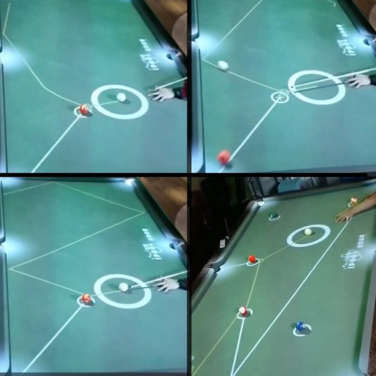 3D Projection Interactive Billiard Auxiliary Line Simulation Training Projection Billiard Game Machine
