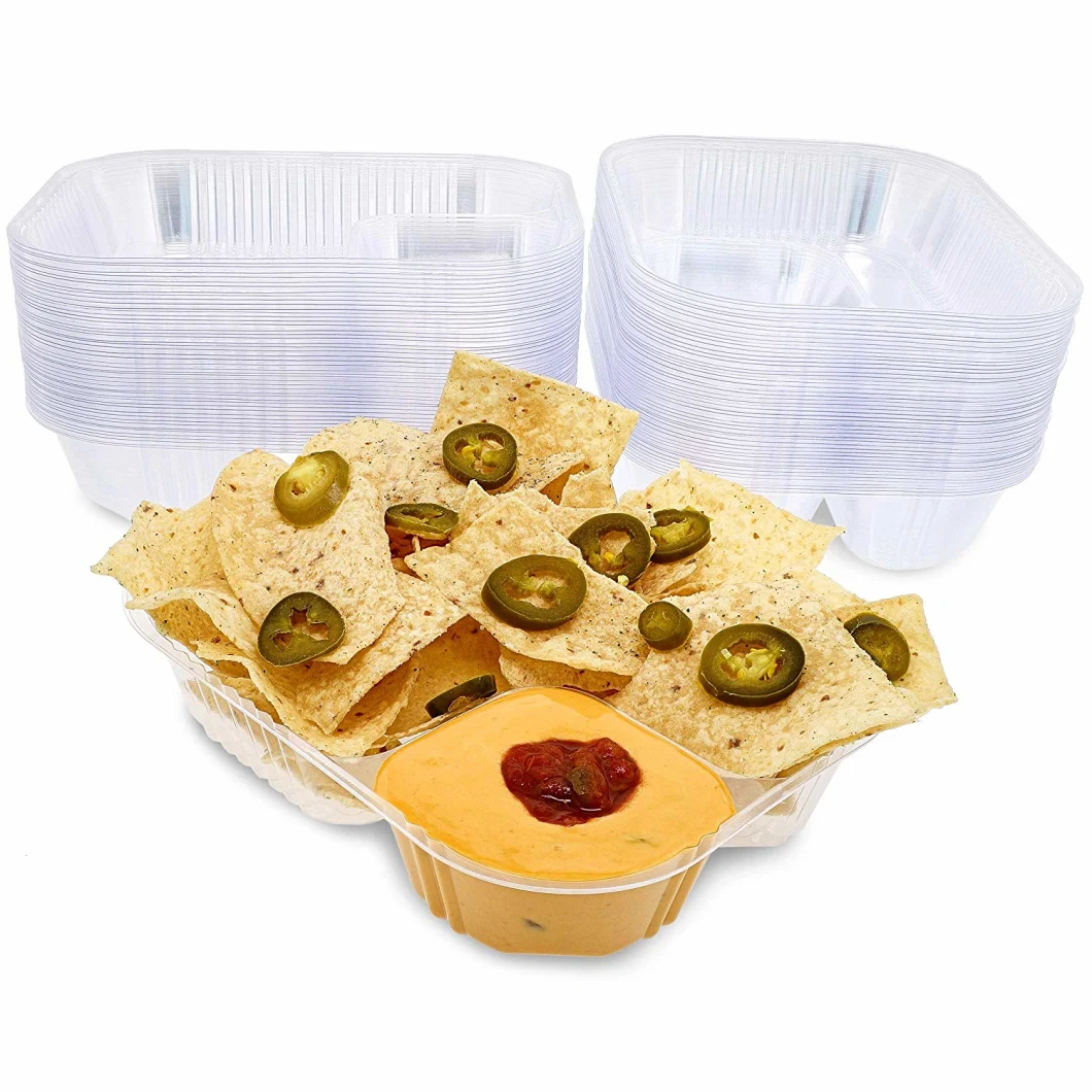 Biodegradable Kitchenware Disposable Food Container Food Packaging Customized Plastic Tray for Food