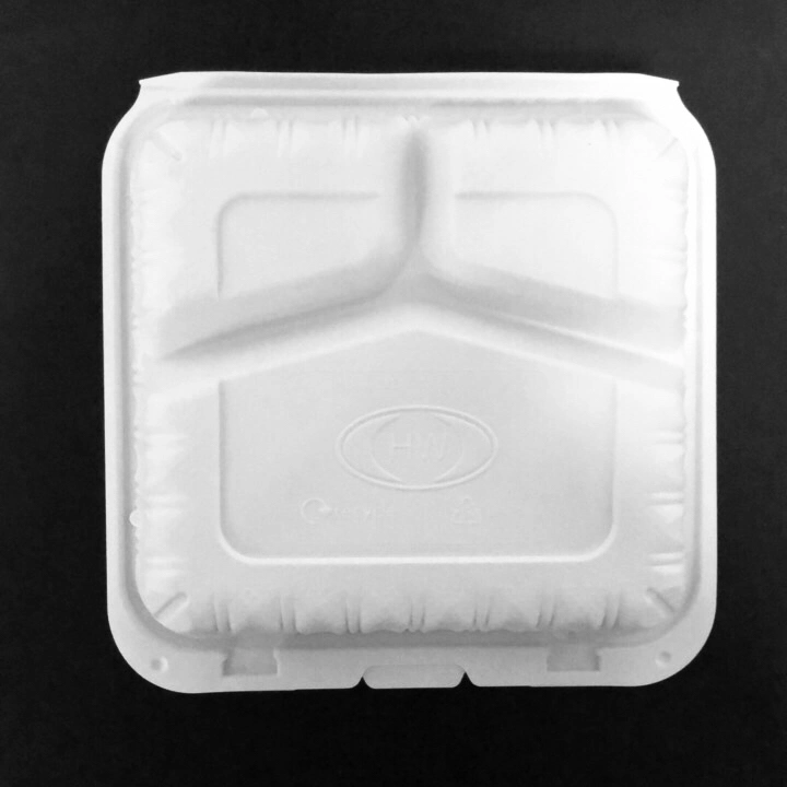 Biodegradable Disposable PP Food Container Lunch Box Tableware Dinner Set Plastic Packaging