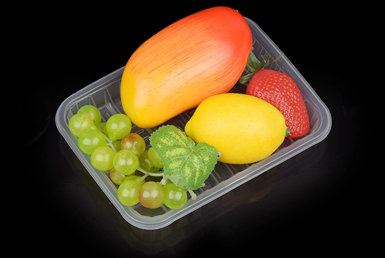 Automatic Plastic Fruits Clamshell Packaging Box Food Tray Container Cup Lid Cover Thermoforming Forming Making Machine