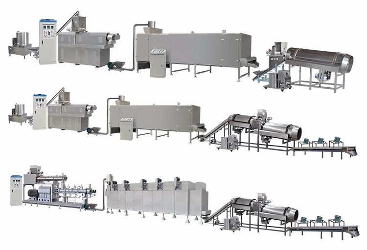 Puff Snack Food Production Line/Popcorn Snack Food Extruder Machine