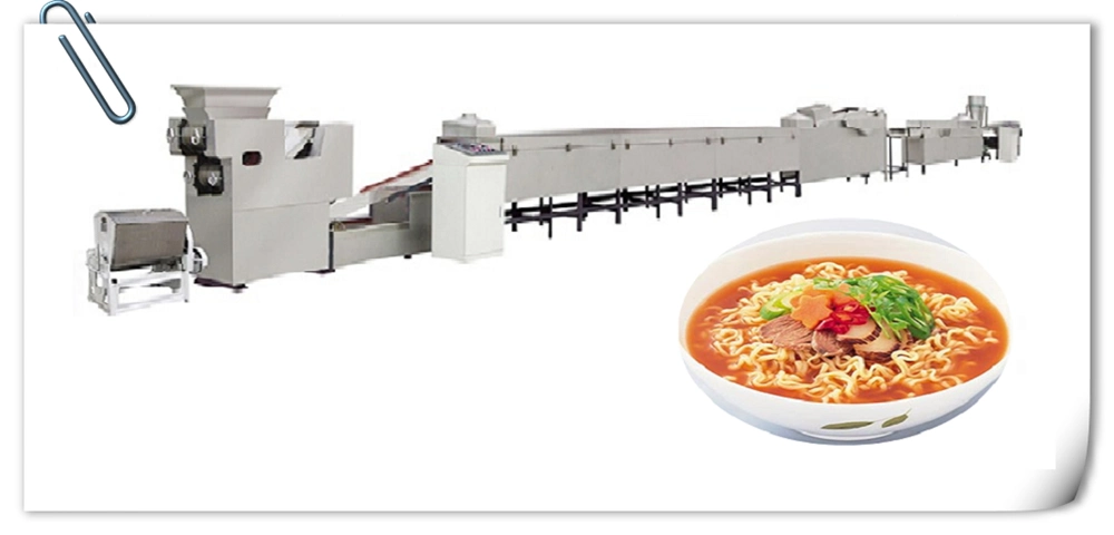 Automatic Frying Instant Noodle Fast Food Making Production Line