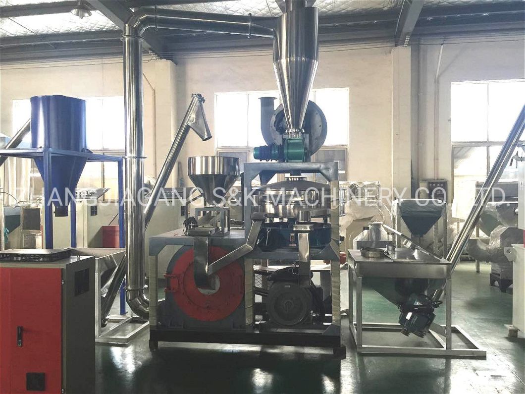 Plastic Tire Wood Waste Recycling Machine Puliverizer Grinding Machinery Supplier