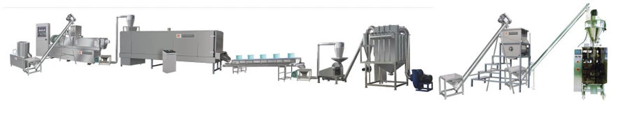 Fully Automatic Baby Food Making Machine Nutrition Powder Production Line