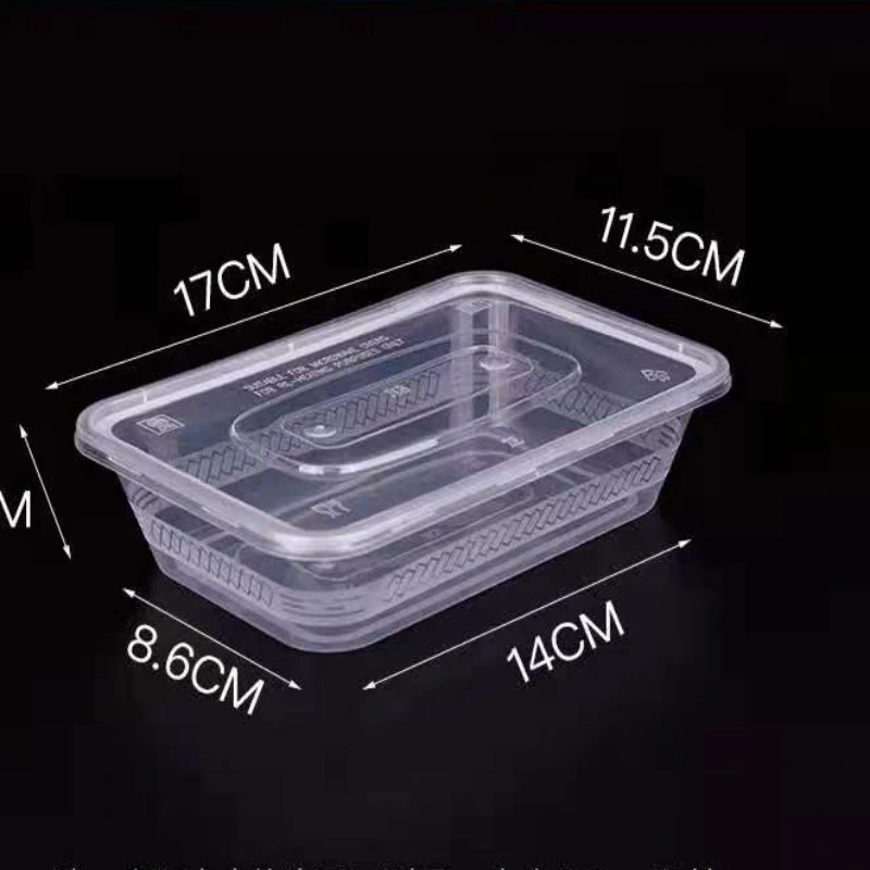 Lightweight Takeaway Plastic PP Food Container Disposable