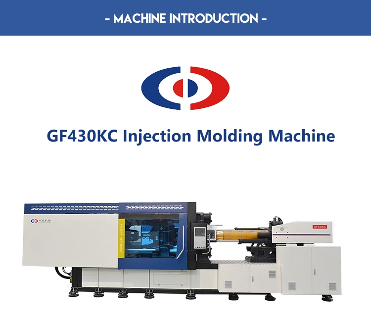 GF430kc Plastic Syringe Injection Molding Machine Fully Automatic Bootle Cap Food Container Making Machine