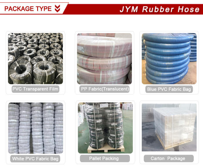Industrial High Pressure Textile Braid Air Rubber Hose