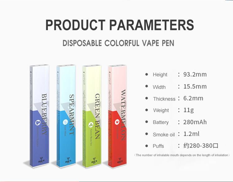 China Manufacturer Electronic Cigarette Mini E-Cigarette Disposable E Cigarette