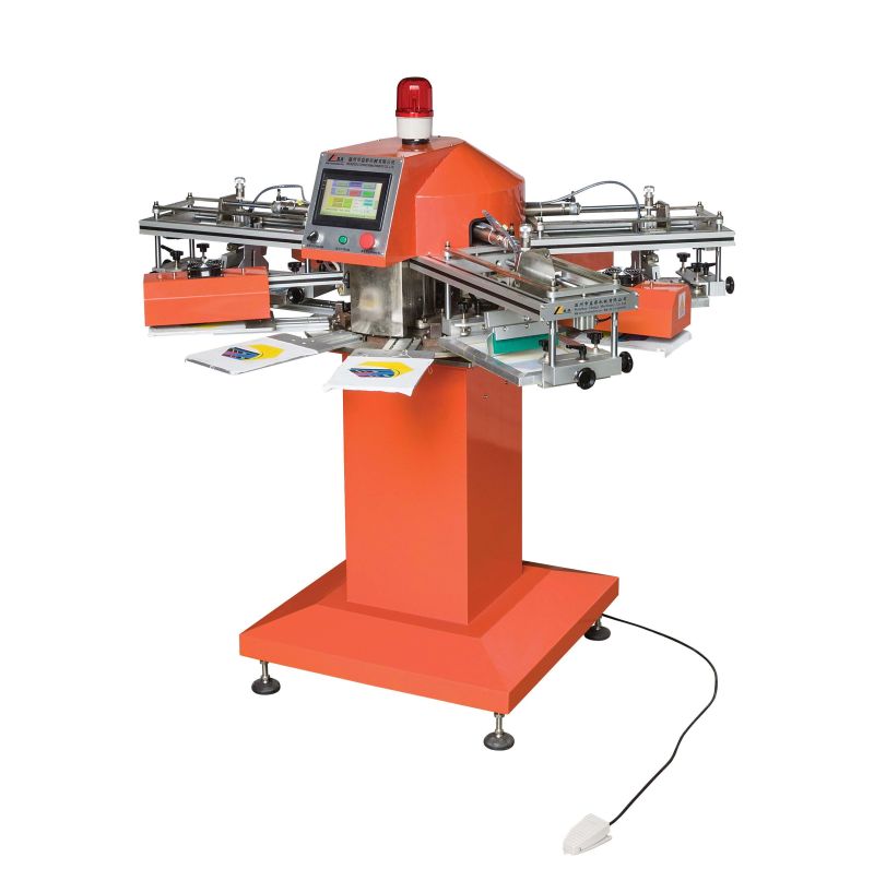 SPF Multi-Colors Automatic Textile Screen Printing Machine
