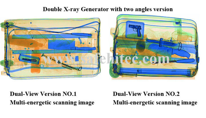 Dual-view Security Baggage Scanner SPX6550DV X ray Scanner
