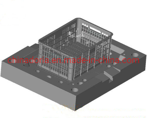 Second-Hand 1cavity Cool Runner Home-Use Basket Plastic Injection Mould
