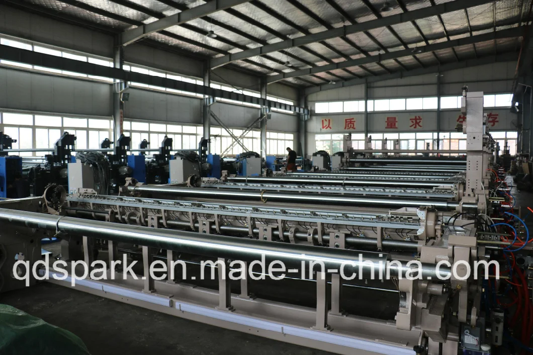 340cm, , 6 Color, up and Down Double Beam jacquard Shedding Air Jet Loom