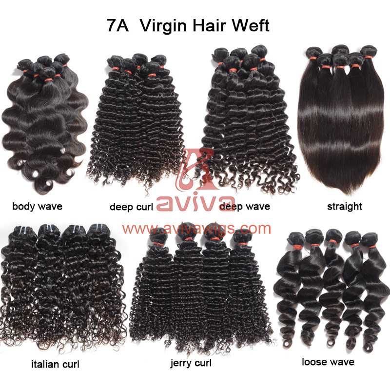 Indian Virgin Remy Hair Weave Natural Human Hair Weave